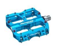 Pédales automatiques Reverse Escape bleues pour Downhill & Freeride