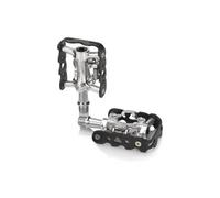 XLC Pédales VTT PD-S20 - Système double face - Noir/Argent