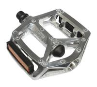 Pédales BMX roulement du (paire sur carte) Alu Newton Argenté