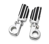 Pédales Cale Pied Moto 1,25" Repose-Pieds D'autoroute Motos 32mm Réglable Garde Moteur Repose-Pieds Kit De Montage Pédale pour pour Softail pour Sportster pour Glide