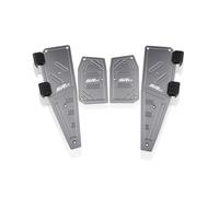 Pédales Cale Pied Moto Repose-Pieds De Moto Marchepieds Accessoires Scooter Coussinets Plaque pour SR GT200 GT125 2022 - 2023