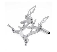 Pédales CNC Aluminum Adjustable Motorcycle Rearsets Foot Pegs for Zontes 703RR Anti Slip Racing Footrest Pedal Sport Bike Performance Moto Repose-Pieds(2)