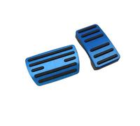Pédales Couverture Pédales de frein et d'accélérateur de voiture en aluminium, housse antidérapante, accessoires pour Accord 2018-2020 2021 2022 2023 2024 Pédale d' Frein(2piece Blue)