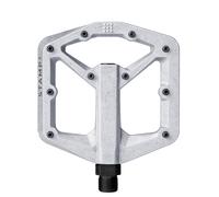 Pédales Crank Brothers Stamp 2 - Plateforme Aluminium 9/16 Argent Brut Petit