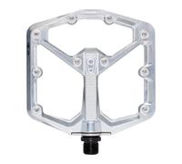 Crankbrothers Paire de pédales plates Stamp 7 Large Silver Edition Argent High Polished