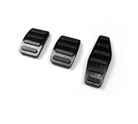 Pédales d'accélérateur en acier inoxydable, couvre-pédales de frein à gaz Compatible Pour Suzuki Jimny JB64 Sierra JB74W 2019 2023, accessoires intérieurs(MT black)