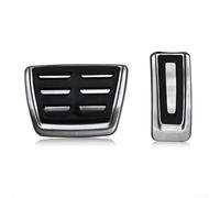Pédales d'accélérateur et de frein en métal 5G1064205 compatibles avec les modèles Golf, Tiguan et Magotan, conçues pour un meilleur contrôle de conduite et un style intérieur
