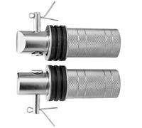 Pédales de antidérapantes en Aluminium résistant à l ' érosion Forme Ergonomique Positionnement sécurisé du Pied pour Les Longs Voyages Repose-Pieds ergonomiques de Accessoires faciles à