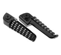 Pédales de Moto pour Ninja pour 250 R pour EX 250 2008 2009 2010 2011 2012 2013 pour Z 750 1 Paire De Repose-Pieds De Moto Repose-Pieds en Aluminium Pédales de Moto