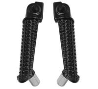 Pédales de Moto pour YZF R1 pour YZF R 1 S pour YZF R 1 M pour YZF R 6 pour YZF R 6 S Repose-Pieds Avant De Moto Repose-Pieds Pédales de Moto(Black)