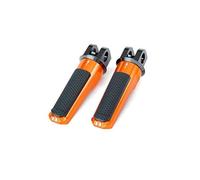 pédales de moto Repose-pieds avant/arrière pour Honda CB125R 300R 1000R Neo Sports Cafe 2018 - 2020 CB600F 650R CBR250R 600RR pieds larges(Front Orange)