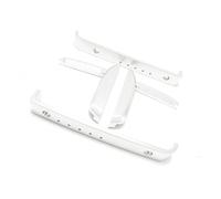 pédales de moto Repose-pieds d'autoroute pour Honda GL 1800 F6B 2001 - 2017, pédale Protection du moteur, accessoires socle pieds larges(Silver 2001-2017)