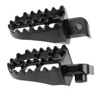 Pédales de Moto Universelle Pédale Pédale Pédale Pédales de Moto(Black)