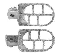 Pédales de Moto Universelle Pédale Pédale Pédale Pédales de Moto(Silver)