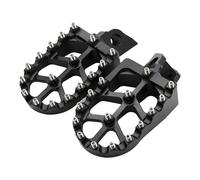 Pédales de Moto Universelle Pédale pour Moto Et Véhicule Tout-Terrain Pédales de Moto(Black)