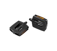 Ergotec 836 Reflector Pedals Noir Black