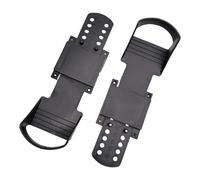 Pédales de rameur - ABS 31 x 10 cm | Pédales plates antidérapantes de rechange pour rameurs magnétiques et résistants à l'air | Idéal pour l'entraînement stable et confortable à la maison
