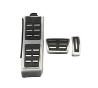 Pédales de rechange pour A6, C8, C7, C6 2004 ~ 2022, couvre-pédales de voiture, accélérateur de carburant, repos, repose-pieds en acier inoxydable antidérapant (1 pièce) (3 pièces)