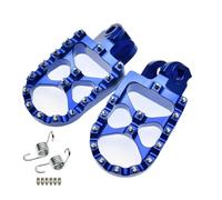 Pédales de Repose-Pied à Chevilles compatibles avec Te 300 FE 250 350 450 501 TC 65 85 14-16 701 et Supermoto Modèles 2016-2023(Blue)