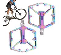 Pédales De Route - Accessoires de Cyclisme en d'Aluminium avec Roulement DU | Pedales De Vélo Avec Pointes Anti-Dérapantes - Destiné au Cyclisme en Plein Air, Randonnée, Exercice, Entraînement, Hommes