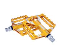 Pédales de Route en d'aluminium - Pédales de vélo avec roulements | Pédale de 340 g légère | Plateforme sans Glissement pour vélos, Accessoires de 97 x 105 x 18 mm et vélos D