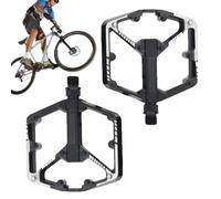 Pédales De Route - Pièce de Remplacement Légère pour Roulement du Plat - Pedales De Vélo avec Pointes Anti-Dérapantes | pour Hommes Femmes Entraînement Extérieur Exercice Voyage