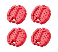 Pédales de Tricycle pour Tout-Petits 4 PCS 1/2 Pouces PVC Antidérapant | Convient aux Vélos de 12 à 16 Pouces, Texturés des Deux Côtés, Installation sans Outil, marqué L R, Draisienne et Tricycle
