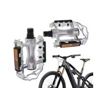 Pédales De Vélo | 2 Pièces Remplacement Repose-Pied | avec Adaptateur Extension Pédales Anti-Dérapantes | pour Adultes Et Séniors - Vélo Route