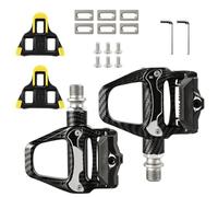 Pédales de vélo antidérapantes compatibles avec Shimano SPD Sl Pédales SDP sans clic avec roulements à billes 9/16" pour VTT Gravel SDS Pédales à clic sans clip Pédales de vélo Pédales de course pour
