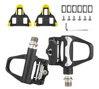 Pédales de vélo, antidérapantes, compatibles avec Shimano SPD, Sl, SDP, sans clic, avec roulements à billes de 9/16", pour vélo de course et VTT, Gravel SDS, pédales à clipser, pédales de course