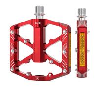Pédales de vélo antidérapantes,pédales de vélo antidérapantes Anti-Rayures, | d'aluminium Pédales de vélo réfléchissantes et conviviales, la plupart des vélos, cyc