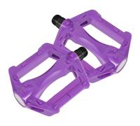 Pédales de Vélo Antidérapantes pour VTT, Grosse Plateforme | Bike Pedals, Plastique et Fer, Pourpre, Usage Extérieur, Confort de Longue Durée, Lot