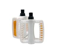Pédales de vélo antidérapantes universelles ultralégères for Enfants, Accessoires de vélo for Enfants, 12.4/13.7/14.1mm(12.4mm White)