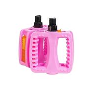 Pédales de vélo antidérapantes universelles ultralégères for Enfants, Accessoires de vélo for Enfants, 12.4/13.7/14.1mm(12.4mm Pink)