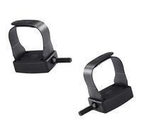 Pédales de vélo d'appartement 9/16" 1/2" Pédale universelle avec sangle Pédales universelles stationnaires couchées Pédales d'intérieur avec sangle