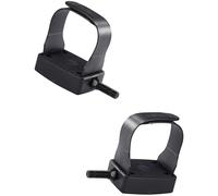 Pédales de vélo d'appartement 9/16" 1/2" Pédales de vélo universelles avec sangle Pédales de vélo d'exercice d'intérieur avec sangle
