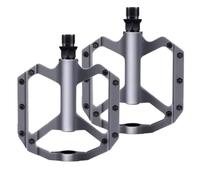 Pédales de vélo de route, pédales plates - Pédales de vélo légères - Plateformes larges ultra lumineuses - Accessoires de vélo - Roulement non antidérapant - Pièce de rechange pour le cyclisme et le