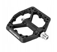 ROCKBROS Pédales de VTT en Nylon Pédales Antidérapantes 9/16 '' pour Vélo de Route, Vélo de Course, Vélo Électrique, Noir Blanc Vert Rouge Orange