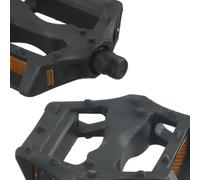Pédales de vélo en résine plastique avec roulements à billes 1,4 cm | Système de roulement à billes, rotation fluide, faible friction, axe de 1,4 cm, facile à installer avec une e 15 mm