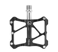 Pédales De Vélo Légères En Alliage D'aluminium, 1 Paire, Tube En Carbone, Plate-Forme, Accessoire De Vélo Pour Vtt, Vélos De Route