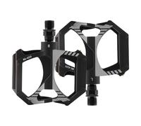 Pédales de vélo - Pédales plates antidérapantes avec 2 roulements scellés - Pièces de rechange pour adulte - Pédale portable de VTT - Kit d'équitation pour route, cyclisme en plein air, exercice