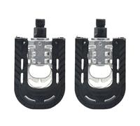 Pédales de vélo - Pédales urbaines de vélo - Légères avec bandes réfléchissantes idéales pour les commutateurs urbains E-Bike