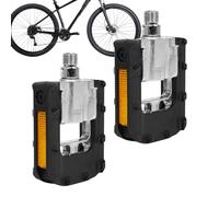 Pédales de Vélo - Pièce de Cycle Anti-Dérapante à Gain de Place - Pédales Pliantes pour Cyclisme,pour Les Séances de Cyclisme, Les Voyages et Tourisme, Les Trajets Quotidiens en
