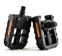 PéDales De Vélo Pliables, 9/16" Pedale VTT AntidéRapant avec RéFlecteurs, ImperméAbles Larges Et Plates Pédales Velo pour Vélo Electrique, Vélos VTT, VéLos De Route, Vélos De Ville