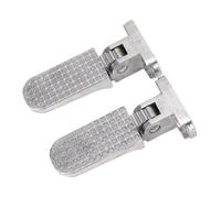 Pédales de Vélo Pliantes - DILWE - Alliage d'Aluminium - Antidérapantes - Universelles - Compactes