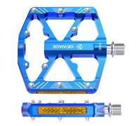 Pédales de vélo polyvalentes - Paire antidérapante en alliage d'aluminium, accessoire de vélo robuste et résistant à la corrosion, pédale de vélo confortable à saisir, design polyvalent | Fiable
