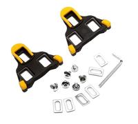 Pédales de vélo - Shimano - SM-SH11 SPD-SL - Cales autobloquantes - Couleur Jaune - Montage facile