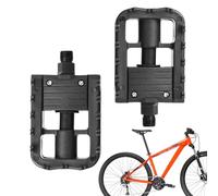 Pédales de vélo urbaines - Pédales de rechange légères et antidérapantes avec bandes réfléchissantes pour le trafic urbain et le vélo électrique