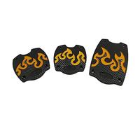 Pédales de Voiture 3 Pièces Universel Anti-Dérapant Kit de Couverture de Pédale d'Embrayage Remplacement pour Toutes les Voitures Jaune