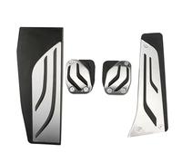 Pédales de voiture à gauche pour BMW F20 F21 F22 F23 F24 F30 F31 F32 F33 F34 F35 F36 F80 F82 F83 E81 E82 E88 E90 E91 E92 E93 Housse de pédale de voiture Plaquette de frein à pied (AT)